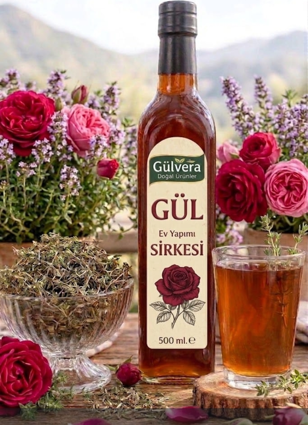 Gül sirkesi 500 ml -0